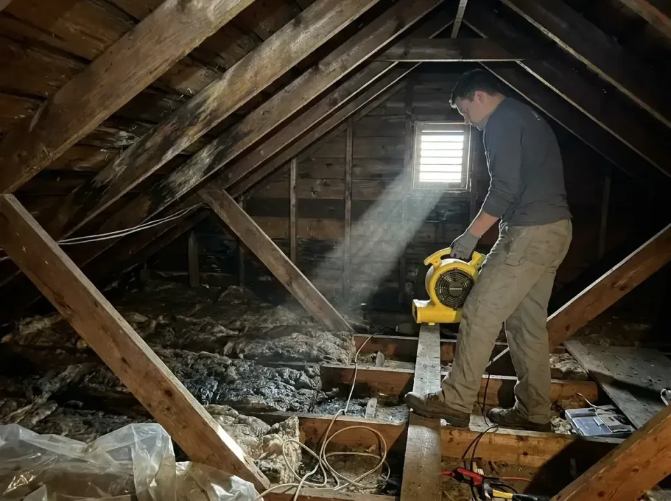 attic-water-damage-drying-proc-007 — frequently asked questions, Emergency Water Extraction & 24/7 Flood Response in Tulia,…